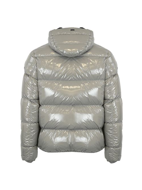 Piumino bomber gloss grigio Herno | PI001133U 12220Z9406